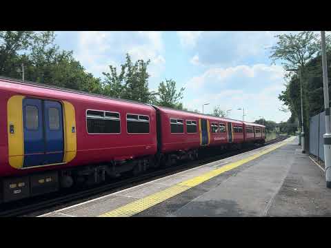 Class 455 - South Western Railway - Ashtead Station - 26th June 2024