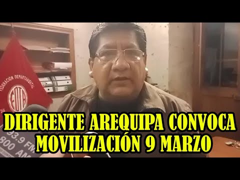 DELEGACION DE MANIFESTANTES DE AREQUIPA VIAJARAN HACIA LIMA..