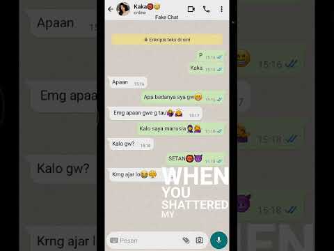 chat fake #fypシ゚viral #gabut