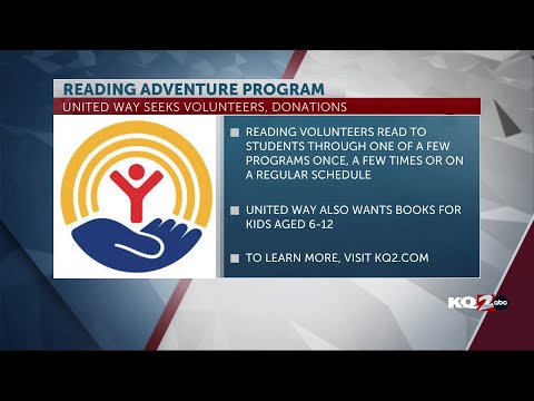 United Way of Greater St. Joseph calls for reading volunteers, books
