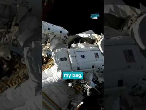 How to catch a glimpse of a lost tool bag in space #itvnews #news #nasa #space #astronaut