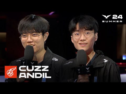 Cuzz, Andil 인터뷰 | KDF vs. NS | 08.04 | 2024 LCK 서머 스플릿