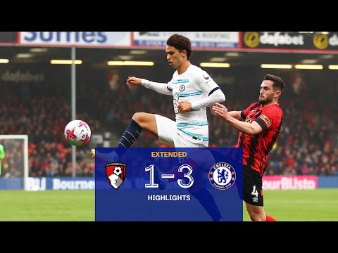 Bournemouth 1-3 Chelsea | Extended Highlights | Premier League