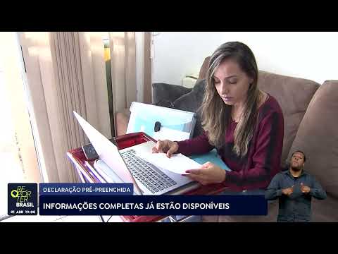 IRPF: informações completas já estão disponíveis na declaração pré-preenchida