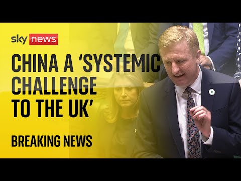 China spy allegations: China represents 'systemic challenge to the UK' - Deputy PM Oliver Dowden