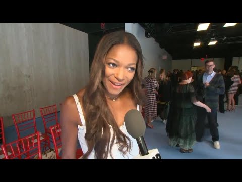 Gabby Thomas, Lainey Wilson, Michelle Monaghan at Carolina Herrera fashion show