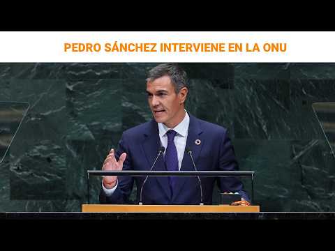 🔴DIRECTO | Pedro Sánchez interviene ante la Asamblea General de la ONU | RTVE Noticias