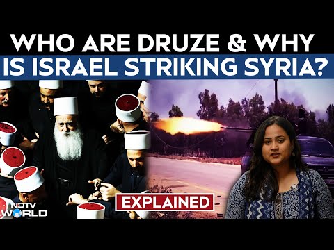 Israel Hits Syria | Who Are The Druze, Why Is Israel Striking Syria? | Israel Vs Syria