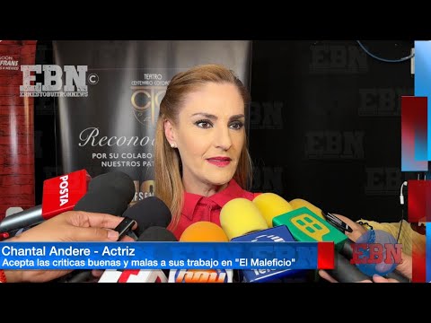 CHANTAL ANDERE DEFIENDE EL RATING DE LA NOVELA EL MALEFICIO  y acepta criticas al proyecto