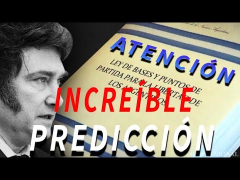 ?ATENCIÓN INCREÍBLE #predicción sobre #ARGENTINA y #MILEI  /LO INESPERADO de Ley de Bases #tarot