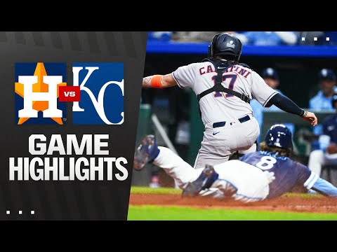 Astros vs. Royals Game Highlights (4/25/25) | MLB Highlights