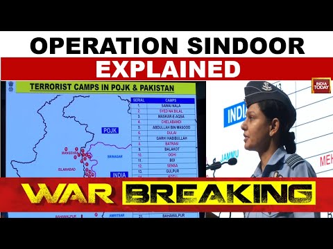 Indian Army's PC: Forces Explain Blueprint Of Operation Sindoor | How Did India Strike Pakistan?