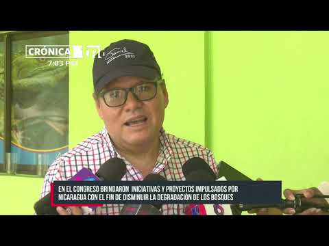 MARENA realiza congreso en Nicaragua sobre desertificación y sequía