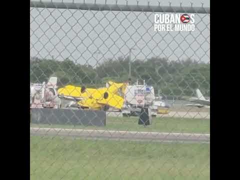 Tornado azotó el aeropuerto de North Perry en Florida y destruyó más de 10 aviones