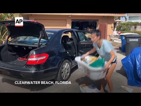 Clearwater Beach residents prepare to evacuate ahead of Hurricane Milton