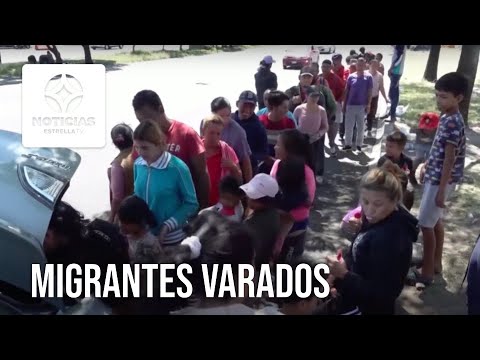 Migrantes de Venezuela y Honduras varados en Ciudad de México debido a la falta de recursos