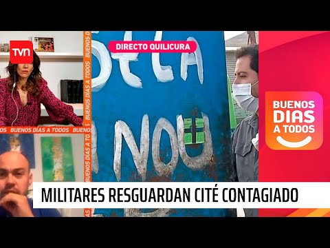 Militares llegan a resguardar cité con 33 contagiados porque no quieren respetar cuarentena | BDAT