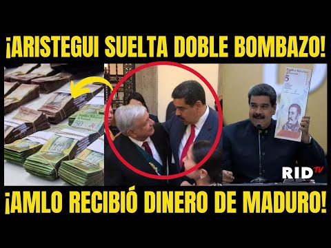 BOMBAZOOO en ARISTEGUI: AMLO y Petro recibieron dinero de Maduro para sus campañas: Ricardo Pascoe