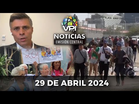 Noticias de Venezuela hoy en Vivo  Lunes 29 de Abril de 2024 - Emisión Central - Venezuela