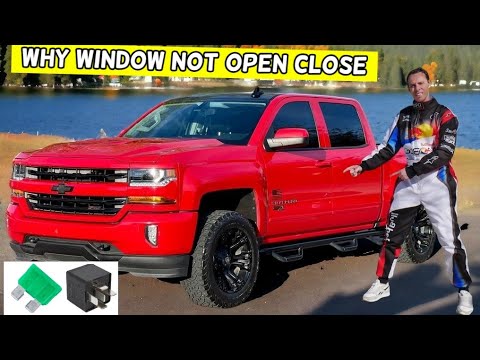 CHEVROLET SILVERADO WHY WINDOW DOES NOT OPEN CLOSE 2014 2015 2016 2017 2018 2019