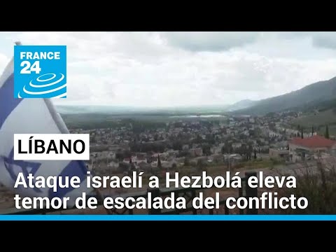 Nuevo ataque israelí en el Líbano aumenta la preocupación por escalada del conflicto con Hezbolá