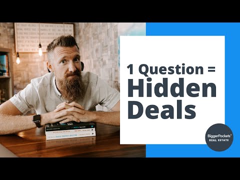 Can't Find Real Estate Deals? Try Asking This 1 Question