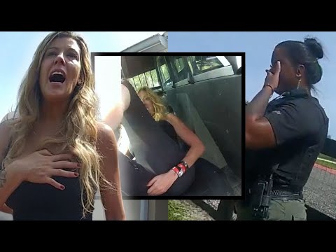 Distressed Woman KICKS Officer in the Face?!