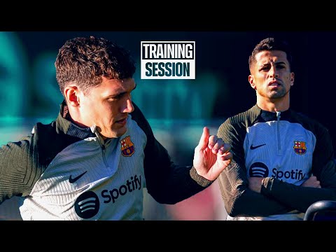 CANCELO & CHRISTENSEN BACK AT TRAINING | FC Barcelona training 🔵🔴
