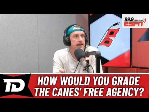 What grade should the Carolina Hurricanes get for their free agency so far?