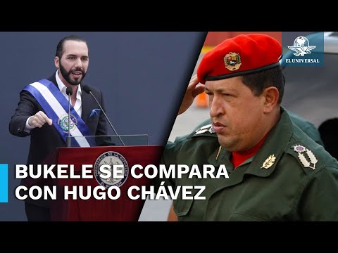 ¿Por qué Bukele se compara con el expresidente Hugo Chávez?