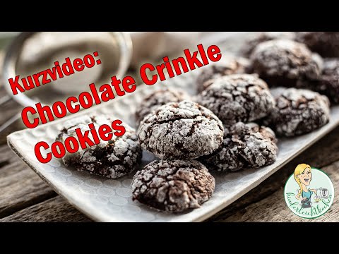 Kurzvideo: Chocolate Crinkle Cookies mit dem Thermomix