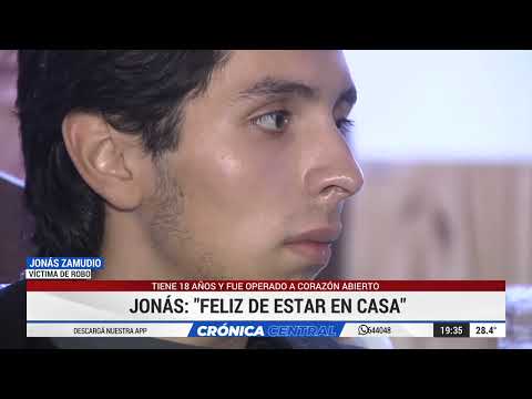 Jonas Zamudio retornó a su hogar: Feliz de estar en casa