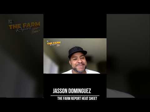 Jasson Dominguez is getting HOT! Farm Report Heat Sheet