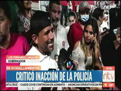 12122022 LUIS FERNNADO CAMACHO  CRITICO  INACCION DE LA  POLICIA  RED UNO