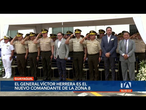 El general Víctor Herrera es el nuevo Comandante de la Zona 8