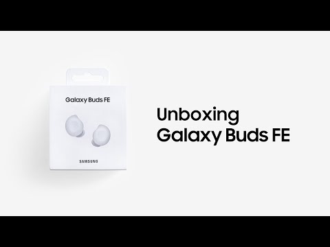 Galaxy Buds FE: Official Unboxing | Samsung