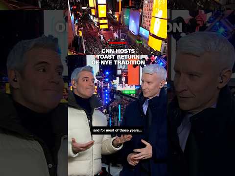 CNN hosts toast return of NYE tradition
