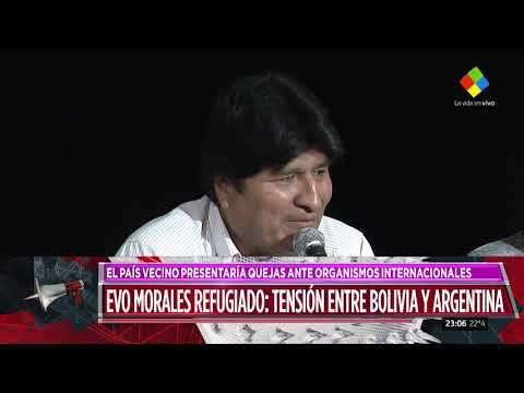 Evo Morales refugiado: tensión entre Argentina y Bolivia