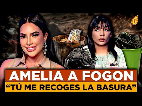 AMELIA ALCÁNTARA HUMILLA Y BARRE EL PISO CON FOGON “TIENES CARA DE CHIVA, TÚ ME RECOGES LA BASURA”