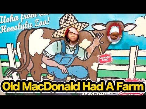 マクドナルドじいさんの牧場　Old MacDonald Had A Farm | Farm Song 　たーたんねる