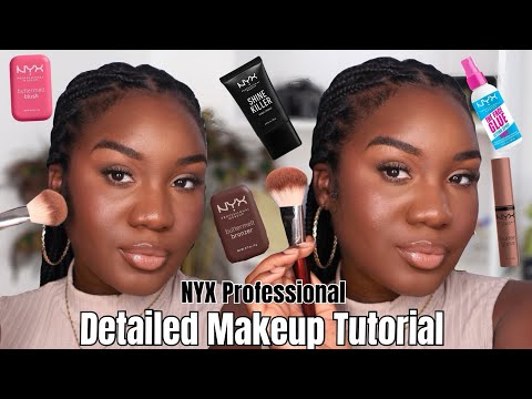 Detailed Step By Step Makeup Using All NYX Makeup