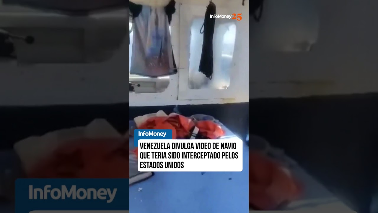 Venezuela divulga vídeo de barco que teria sido interceptado por navio de guerra dos EUA
