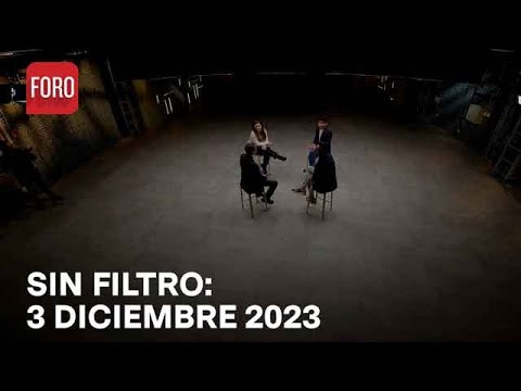 Sin Filtro, Programa Completo del 3 de Diciembre de 2023