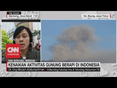 Kenaikan Aktivitas Gunung Berapi di Indonesia