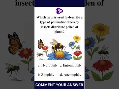 Here's ur fav type of questions. Comment your answers 🤓 #pollination #science #quiz #scienceolympiad