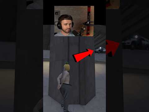 Escaping while Handcuffed in GTA RP 😂 #gta5rp #fivem