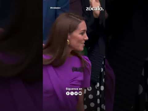 Kate Middleton reaparece durante la final de Wimbledon a pesar del cáncer