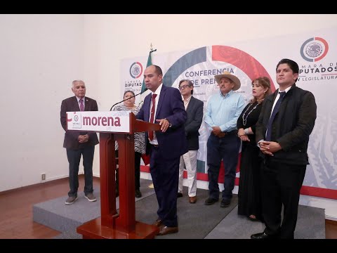 EN VIVO / Conferencia de prensa del Dip. Manuel Alejandro Robles Gómez (MORENA)