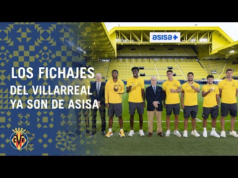 Los nuevos jugadores del Villarreal fichan por ASISA