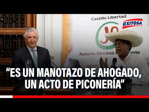 🔴🔵 Constitucionalista sobre denuncia de JP contra canciller Pareja: “Es un manotazo de ahogado”